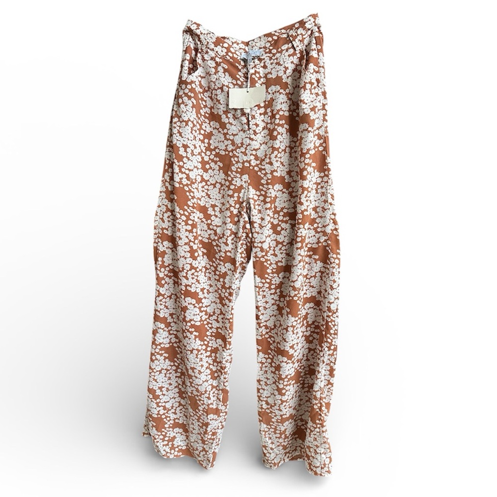 NWT SABO Floral Wide Leg Pants
